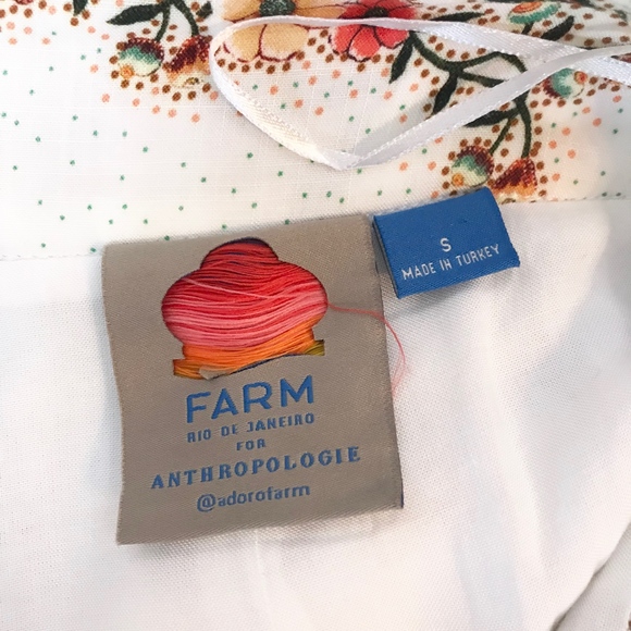 Anthropologie Farm Rio Melila Floral Flared Pants - Picture 4 of 8